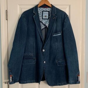 Men’s Denim Blazer